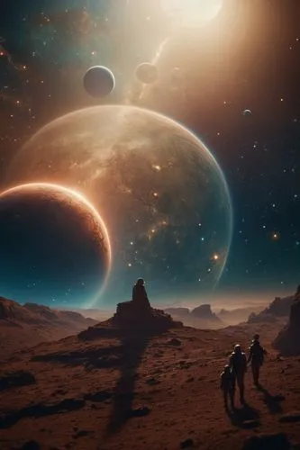 alien planet,alien world,desert planet,space art,planets,lunar landscape,exoplanet,moon valley,planet alien sky,planet,horizon,gas planet,red planet,planetary system,futuristic landscape,barren,lost in space,travelers,valley of the moon,expanse,Photography,General,Cinematic