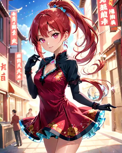 mikuru asahina,maki,maki roll,velvet,red bow,valentine background,red-haired,mukimono,sakura background,koto,crimson,japanese sakura background,ruby red,miku,hong,winter cherry,asakusa,ruby,sakura blossoms,japanese idol,Anime,Anime,General