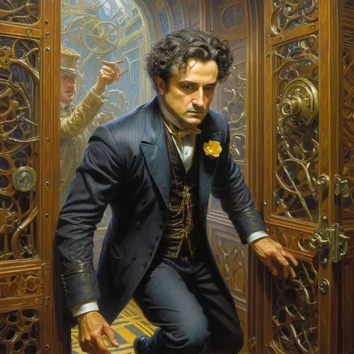 giancola,longcase,leyendecker,carnacki,jopling,leopardi,mcgann,doorman,watchmaker,paganini,clockmaker,karchner,tadema,peregrini,poe,rathmann,bellocchio,victorianism,doormen,sarastro,Illustration,Realistic Fantasy,Realistic Fantasy 03