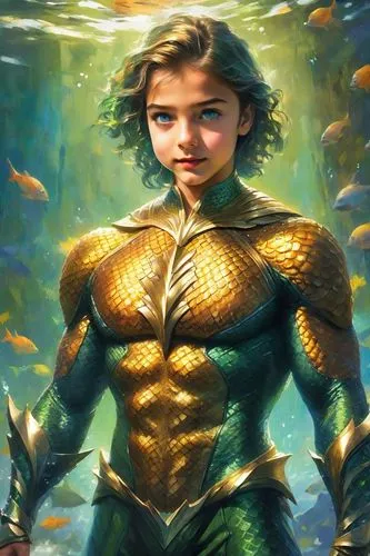 aquaman,merman,god of the sea,merfolk,sea god,aquatic herb,underwater background,sea man,fish gold,green mermaid scale,coral guardian,mermaid background,poseidon,water nymph,under sea,aquatic,mermaid,mowgli,fish oil,version john the fisherman,Digital Art,Impressionism