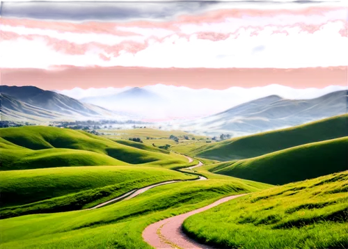 rolling hills,landscape background,hills,winding road,winding roads,mountain road,palouse,the hills,world digital painting,virtual landscape,landscapes,alpine landscape,landscape,mountainous landscape,castelluccio,green landscape,high landscape,mountain landscape,beautiful landscape,rural landscape,Art,Artistic Painting,Artistic Painting 27