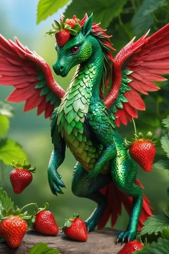 forest dragon,dragonja,strawberries falcon,painted dragon,dragonetti,fantasy animal,dragon,goji,reddiar,chamaeleon,red and green,maguana,lacerta,dragoslav,agamid,saphira,wyvern,dragon of earth,pokrajac,dragados,Photography,General,Natural