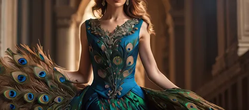 fairy peacock,peacock,evening dress,blue peacock,cocktail dress,fairy queen,girl in a long dress,dress form,sheath dress,ball gown,embellished,rapunzel,male peacock,blue enchantress,mazarine blue butterfly,faery,miss circassian,art deco woman,princess anna,celtic queen,Photography,General,Natural