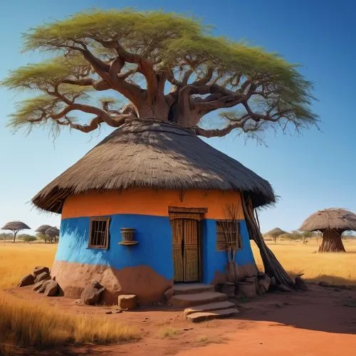 baobabs,baobab,batswana,iafrika,afrika,karamojong,africano,africa,okavango,basotho,samburu,traditional house,botswana,tsavo,baobab oil,afrique,hadza,makgadikgadi,adansonia,kalahari,Conceptual Art,Oil color,Oil Color 07