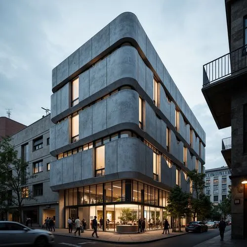 kunstverein,ludwig erhard haus,architekten,multistoreyed,gronkjaer,konsthall,architektur,appartment building,cubic house,associati,dresselhaus,glass facade,bankverein,kimmelman,kirrarchitecture,modern building,moneo,eisenman,tschumi,arkitekter