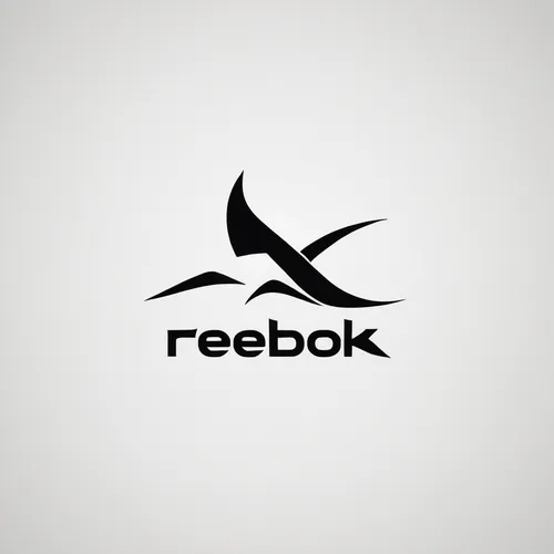 Create a minimalist Reebok logo with a clean and modern look,rebstock,logo header,logotype,dribbble logo,logodesign,red beak,boobook owl,bookkeeper,beak black,beak,social logo,rook,rebbit,dribbble ico