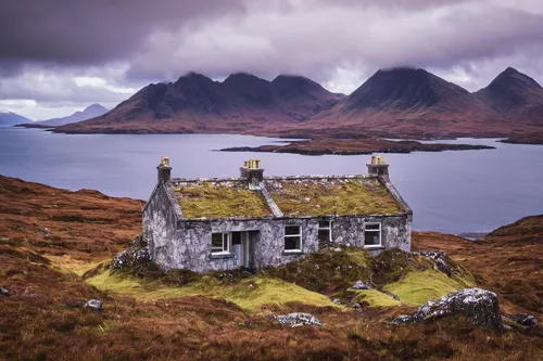 isle of skye,scottish highlands,stabyhoun,scotland,highlands,isle of mull,scottish folly,north of scotland,lonely house,nordland,scottish,ghost castle,glencoe,ireland,mull,norway island,stone houses,isle of may,house in mountains,orkney island,Conceptual Art,Graffiti Art,Graffiti Art 04