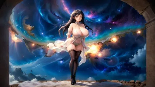 belldandy,xxxholic,hestia,selene,fantasy picture,rukia