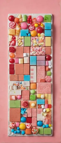 lego pastel,marshmallow art,dolly mixture,layer nougat,macaron pattern,candy pattern,jigsaw puzzle,tear-off calendar,art soap,heart marshmallows,french confectionery,almond tiles,food collage,candy crush,nougat corners,marzipan figures,liquorice allsorts,heart candy,valentine scrapbooking,heart candies,Unique,Design,Knolling