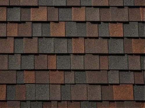 **3-Tab Shingle Roof**
Residential building, modern house, 3-tab asphalt shingle roof, brown color, rectangular shape, slight gradient, clean lines, minimalist design, suburban area, clear sky, sunny 