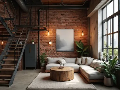 loft,lofts,modern decor,apartment lounge,contemporary decor,home interior,living room,apartment,interior design,an apartment,livingroom,shared apartment,rowhouse,interior decor,modern room,hallway space,sitting room,interiors,modern minimalist lounge,rustic aesthetic,Photography,General,Realistic