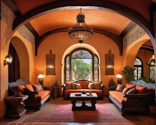 vaulted ceiling,interior decor,inglenook,fireplaces,arches,sitting room,luxury home interior,alcove,moroccan pattern,archways,palmilla,breakfast room,ornate room,living room,home interior,great room,riad,family room,amanresorts,fireplace,Conceptual Art,Fantasy,Fantasy 13