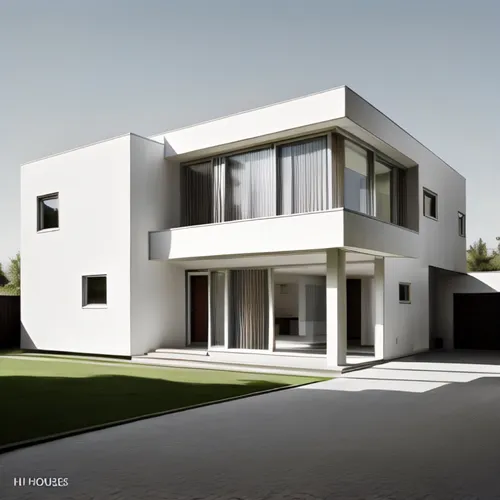 modern house,3d rendering,modern architecture,frame house,cubic house,residential house,house shape,danish house,cube house,render,exzenterhaus,stucco frame,dunes house,thermal insulation,modern style,smart home,folding roof,house drawing,archidaily,floorplan home