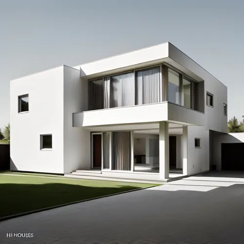 modern house,3d rendering,modern architecture,frame house,cubic house,residential house,house shape,danish house,cube house,render,exzenterhaus,stucco frame,dunes house,thermal insulation,modern style