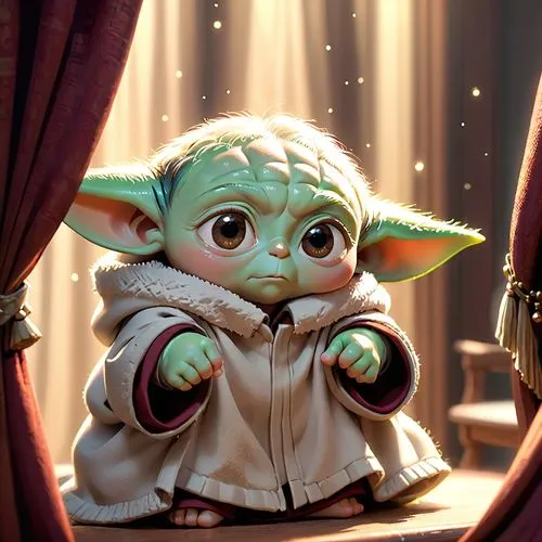 yoda,gungan,jedi,gizmo,mogwai,goblin,Anime,Anime,Cartoon