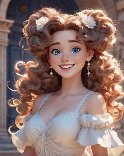 rapunzel,merida,princess anna,tiana,belle,gothel,elsa,megara,esmeralda,principessa,cinderella,cendrillon,margairaz,margaery,messalina,cenerentola,princess sofia,galinda,cosette,maxon,Conceptual Art,Fantasy,Fantasy 23