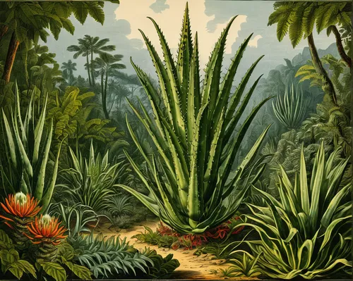 exotic plants,illustration of the flowers,ananas comosus,illustration,cycad,urticaceae,cocos nucifera,vintage botanical,agave,terrestrial plant,ericaceae,yucca palm,fouquieria,vegetation,botanical frame,bromeliaceae,titan arum,botanical,fouquieria splendens,calçot,Illustration,Retro,Retro 24