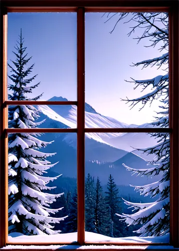 winter window,winter background,christmas snowy background,christmas landscape,snow in pine trees,winter landscape,evergreen trees,wooden windows,snow landscape,snow on window,snow trees,snow scene,fir trees,window panes,window film,snowy landscape,wood window,snowflake background,spruce trees,window view,Illustration,Realistic Fantasy,Realistic Fantasy 10