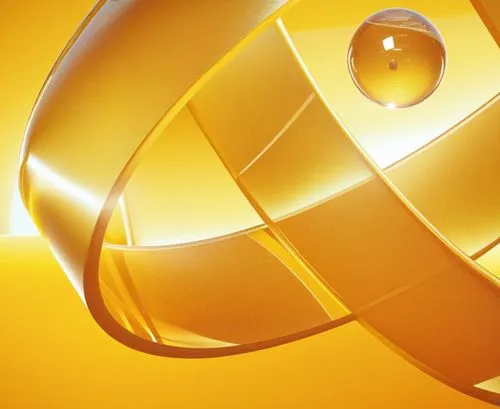 3D渲染，C4D，3S材质，亮黄配色,an abstract design that appears to be designed to look like gold,golden ring,gold rings,cinema 4d,circular ring,light waveguide,torus,Photography,General,Realistic