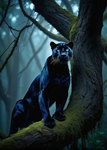 panthera,blue tiger,panther,blue staffordshire bull terrier,panther mushroom,panthera leo,panthers,disneynature,jayfeather,dalmations,ursa,bagheera,bluestar,bluebear,palmerino,melanism,forest king lion,thunderclan,head of panther,gepard,Conceptual Art,Oil color,Oil Color 05