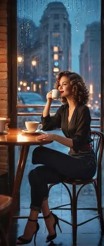 woman drinking coffee,woman at cafe,parisian coffee,women at cafe,coffee background,paris cafe,the coffee shop,coffee shop,woman sitting,coffee time,woman thinking,coffee and books,drinking coffee,romantic scene,coffeehouse,romantic portrait,barista,street cafe,coffee break,caffè americano,Illustration,Vector,Vector 18