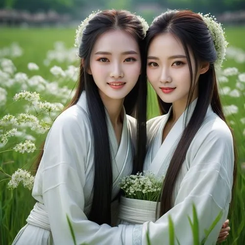 twin flowers,chuseok,goddesses,yulan,chorene,yiren,empresses,yuanjie,natural beauties,wonhyo,kysela,liujiaxia,kimrin,sanxia,asiaticas,moorii,heirs,beautiful girls with katana,goryeo,yiyang,Conceptual Art,Fantasy,Fantasy 12