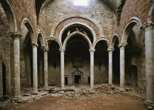 crypt,ruin,empty interior,grotto,interior view,cave church,monastery of santa maria delle grazie,san galgano,ruins,cellar,risen church,sunken church,santa maria degli angeli,the interior,umayyad palace,catacombs,vaulted cellar,sanctuary of sant salvador,renovation,interior,Photography,Documentary Photography,Documentary Photography 12