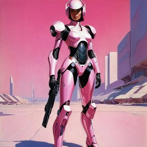 pink vector,arcee,fembot,meka,femforce,vector girl,cyberpatrol,allura,dva,neopolitan,fembots,vector,robotech,patrols,vanguard,elita,pinklao,kawamori,timecop,battlesuit,Conceptual Art,Sci-Fi,Sci-Fi 23