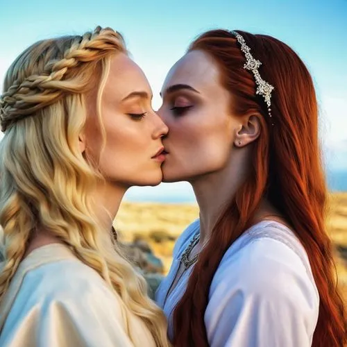 wlw,jerrie,girl kiss,lesbos,imerys,lesbia,celtic woman,sansa,sapphic,elsas,sigyn,brides,maidens,goddesses,ermione,two girls,melian,noldor,princesses,beautiful photo girls,Photography,General,Realistic