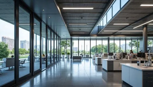 bobst,embl,glass facade,glass wall,gensler,assay office,structural glass,daylighting,schulich,paykel,lifesciences,ecolab,epfl,phototherapeutics,electrochromic,associati,biotechnology research institute,chipperfield,gaggenau,glass facades