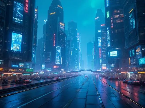 bladerunner,metropolis,shinjuku,mongkok,vapor,times square,cyberpunk,new york streets,nytr,kinkade,time square,city at night,ny,cybercity,nyc,atmosfera,dystopian,shanghai,cityzen,atmospheres,Photography,General,Realistic