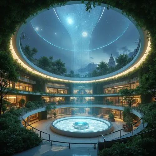 arcology,stargates,starbase,ringworld,sky space concept,futuristic landscape,biosphere,planetariums,primosphere,cosmosphere,yavin,wellspring,planetarium,futuristic architecture,katara,homeworlds,universum,technosphere,musical dome,biospheres,Photography,General,Realistic