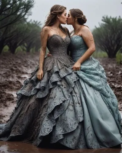 wlw,sapphic,ballgowns,lesbos,wedding photo,celtic woman,sirenia,brides,magdelena,wedding dresses,cinderellas,quinceaneras,countesses,pre-wedding photo shoot,photoshop manipulation,garamantes,quinceanera,foundresses,ball gown,reinas