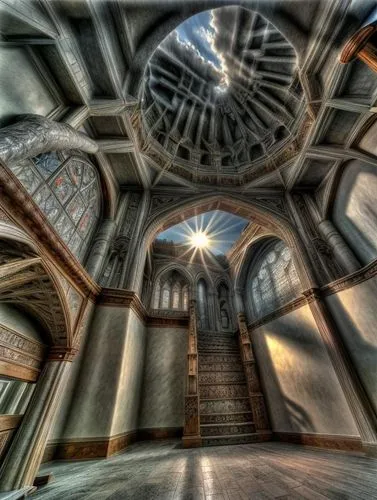 escher,monastery of santa maria delle grazie,hdr,crypt,hall of the fallen,cathedral of modena,musical dome,oculus,chamber,360 °,panopticon,empty interior,immenhausen,haunted cathedral,staircase,iranian architecture,baptistery,dome roof,spiral staircase,cupola