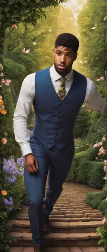 black businessman,farmer in the woods,african businessman,to the garden,a black man on a suit,gardener,douglas' meadowfoam,mailman,african american male,florist gayfeather,nature and man,rose png,black professional,forest man,flowers png,portrait background,african man,ceo,apostle,clove garden,Illustration,Realistic Fantasy,Realistic Fantasy 05