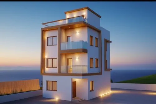 penthouses,sky apartment,block balcony,residential tower,fresnaye,antilla,Photography,General,Realistic