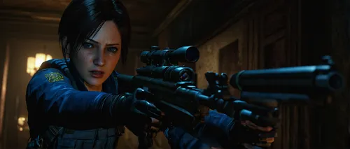 lara,girl with a gun,girl with gun,croft,shooter game,clementine,woman holding gun,holding a gun,screenshot,katniss,huntress,vesper,operator,fallout4,agent,piper,agent 13,nikita,classified,shooter,Illustration,Japanese style,Japanese Style 21