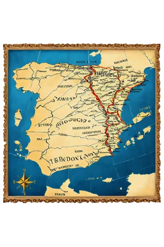 autoroutes,travel map,buencamino,hispania,gallaecia,asturians,transregional,hispania rome,beleriand,languedoc,rute,landes,circumnavigations,tarascon,catalanes,basques,catalonia,eastern pyrenees,ruta,aquitaine,Illustration,Realistic Fantasy,Realistic Fantasy 27