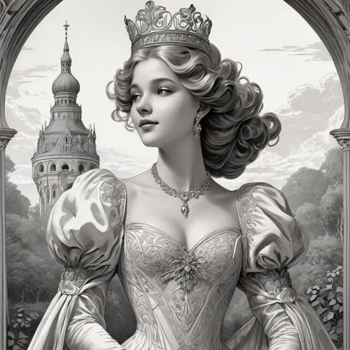 miss circassian,noblewoman,smolny,smirnova,vladimira,nikolayevna,Illustration,Retro,Retro 08