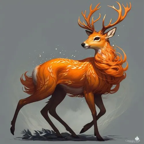 orange air elemental deer,deer illustration,deer drawing,manchurian stag,stag,male deer,deer,gold deer,deers,glowing antlers,dotted deer,fawn,european deer,elk,winter deer,antlers,spotted deer,red dee