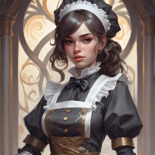 victorian lady,maid,fantasy portrait,victorian style,victorian,priest,gothic portrait,poker primrose,steampunk,fairy tale character,queen of hearts,librarian,baroque,baroque angel,venetian,imperial coat,vampire lady,geisha,musketeer,victorian fashion,Conceptual Art,Fantasy,Fantasy 01