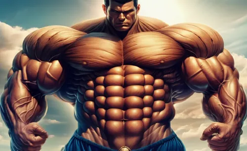 body building,kenshiro,baki,bodybuilding