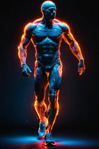 human torch,neon body painting,electro,cleanup,biomechanically,voltage,electrified,firedancer,electric,flash unit,visual effect lighting,aaa,steel man,zap,electric arc,super charged,uv,electric power,high volt,cyborg,Photography,Artistic Photography,Artistic Photography 10