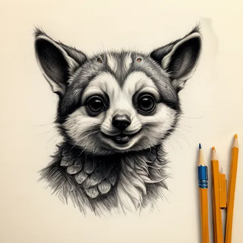 pencil art,raccoon,pencil icon,animal portrait,north american raccoon,dog drawing,dog illustration,pencil,graphite,pencil drawing,line art animal,line art animals,pembroke welsh corgi,cardigan welsh corgi,raccoons,rocket raccoon,a fox,welsh corgi,raccoon dog,pencil drawings,Art,Classical Oil Painting,Classical Oil Painting 19