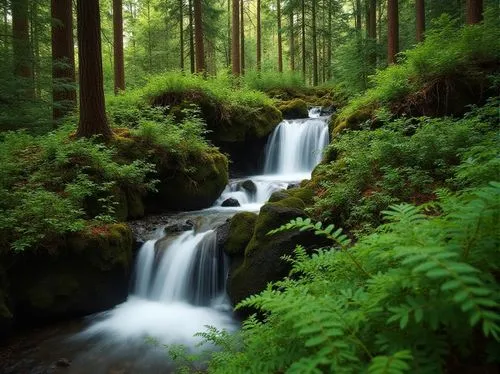 germany forest,goldstream,forestland,salt creek falls,green waterfall,mountlake