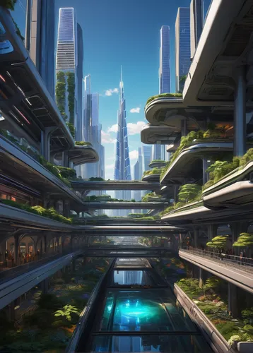 futuristic landscape,futuristic architecture,scifi,artificial island,terraforming,futuristic,futuristic art museum,sci - fi,sci-fi,fantasy city,urbanization,metropolis,urban development,sci fi,sky space concept,utopian,artificial islands,smart city,harbour city,environment,Conceptual Art,Daily,Daily 18