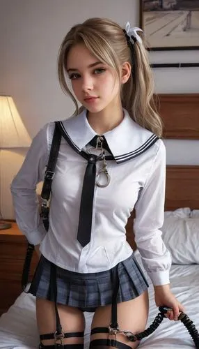 maid,school skirt,suspenders,tartan skirt,secretary,tied up,cute tie,suspender,fraulein,collared,chambermaid,headmistress,secretarial,tie,housemaid,petite,misa,belted,garters,kotova