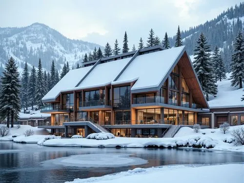 winter house,house in the mountains,the cabin in the mountains,house in mountains,chalet,house with lake,beautiful home,snowy landscape,snow house,log home,winter wonderland,log cabin,winter lake,emerald lake,snow roof,christmas landscape,snow landscape,snow shelter,mountain hut,snowed in