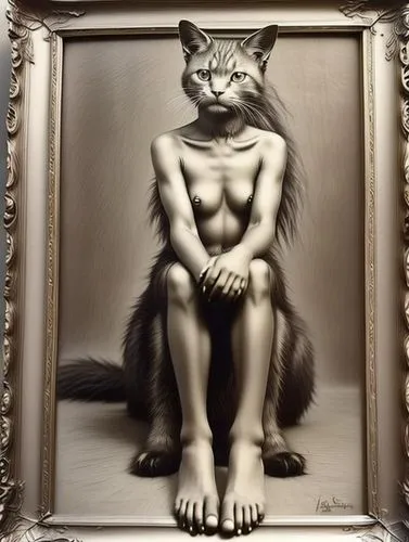 cat frame,felino,grizabella,pussycat,wolfli,cat portrait