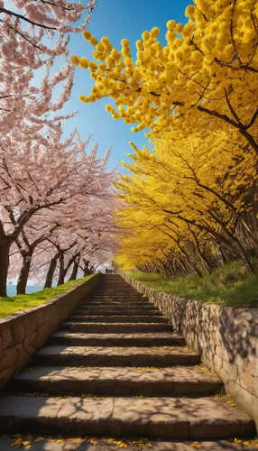 sakura trees,japanese sakura background,spring background,springtime background,spring blossoms,blooming trees,sakura tree,spring in japan,sakura blossoms,sakura blossom,spring bloom,japanese cherry trees,sakura background,maple road,spring blossom,pathway,tree lined path,sakura branch,wooden track,spring sun,Photography,General,Commercial